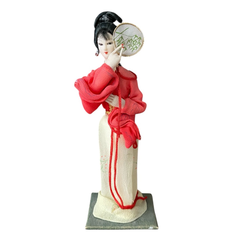 Japanese Geisha Doll Figurine